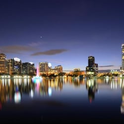 Stone Vacation Services - Orlando Skyline at night