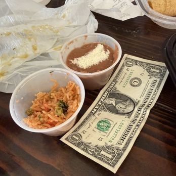 Corazon De Agave - Rice and beans. SO SMALL!! - Mexican Near Me - Phoenix, Arizona