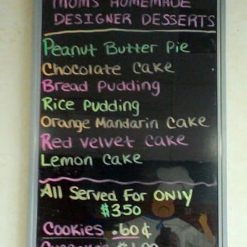 2 Chef's Souparee - Dessert Menu (changes daily, somewhat consistent) - Soup Near Me - Lake Worth, Florida 2 Chef's Souparee - Dessert Menu (changes daily, somewhat consistent) - Soup Near Me - Lake Worth, Florida
