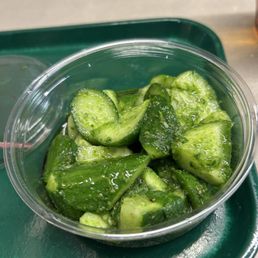 SMASHED CUCUMBERS SMASHED CUCUMBERS