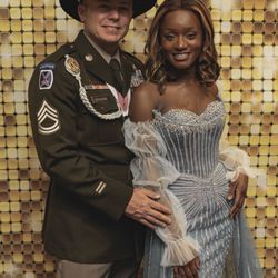 The Art of Bridal & Couture Alterations - Military ball w my boo thang