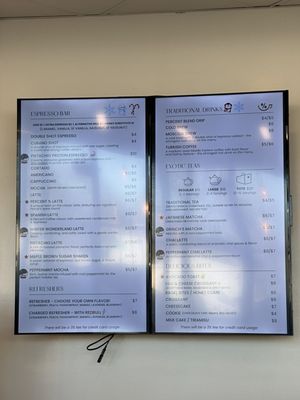 Menu photo 1 Percent Coffee Troy, MI