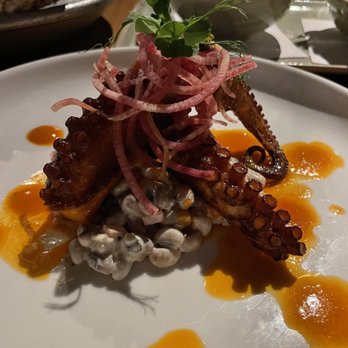 Herringbone Waikiki - Buffalo Octopus - Seafood Near Me - Honolulu, Hawaii