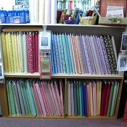 Quilt Connection - Bright, cheery colors.
