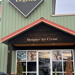Legend Ice Cream - Front entry