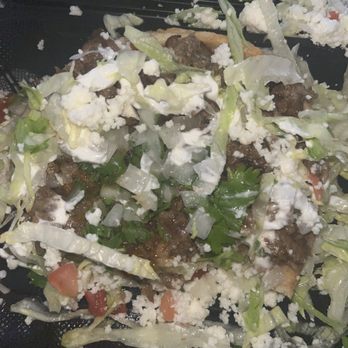 Los Compadres - Onions on the sope I ordered to have no onions - Mexican Near Me - Long Beach, California