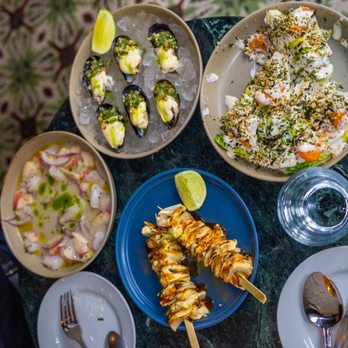 Chino Grande - Little Gem, Scallop Ceviche, Chilled Mussels, Cabbage Skewers (tasted like okonomiyaki ) - Karaoke Near Me - Brooklyn, New York Chino Grande - Little Gem, Scallop Ceviche, Chilled Mussels, Cabbage Skewers (tasted like okonomiyaki ) - Karaoke Near Me - Brooklyn, New York