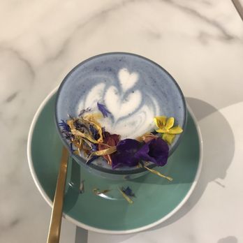 Two Sis & Co. - Blue latte - Cafes Near Me - Pyrmont, NSW Two Sis & Co. - Blue latte - Cafes Near Me - Pyrmont, NSW