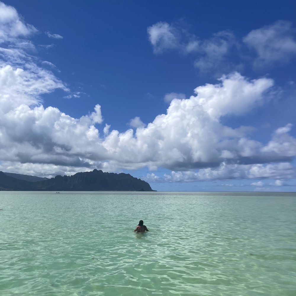 Captain Bruce - standing on the sandbar! try going on a weekday, when it's not super busy. - Boat Charters Near Me - Kaneohe, Hawaii Captain Bruce - standing on the sandbar! try going on a weekday, when it's not super busy. - Boat Charters Near Me - Kaneohe, Hawaii