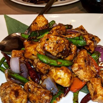 Wild Ginger - Szechuan peppercorn with fried tofu. Tasted great - Chinese Near Me - Rockville Centre, New York Wild Ginger - Szechuan peppercorn with fried tofu. Tasted great - Chinese Near Me - Rockville Centre, New York