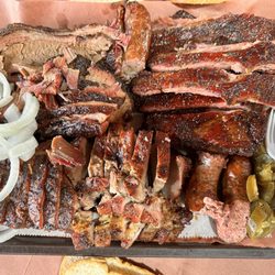 Snow's BBQ - This was our lunch (and dinner, and lunch and dinner for a couple of days after)