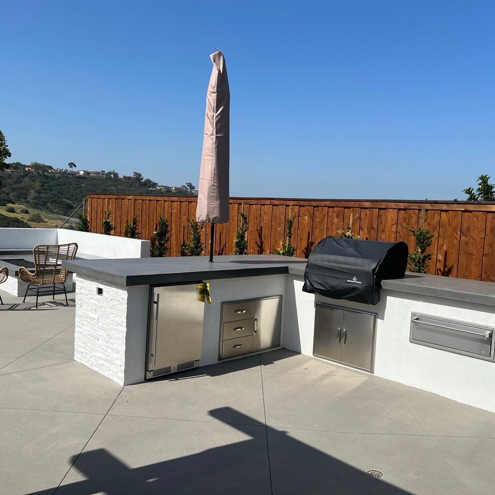 Promised Path Landscaping - New custom outdoor bbq island - Irrigation Near Me - Chula Vista, California