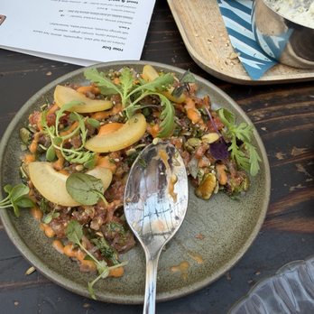 The Anchovy Bar - Trout tartare. Least fave - Seafood Near Me - San Francisco, California