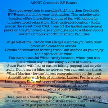 Creekside RV Resort - RV Parks Near Me - Foley, Alabama