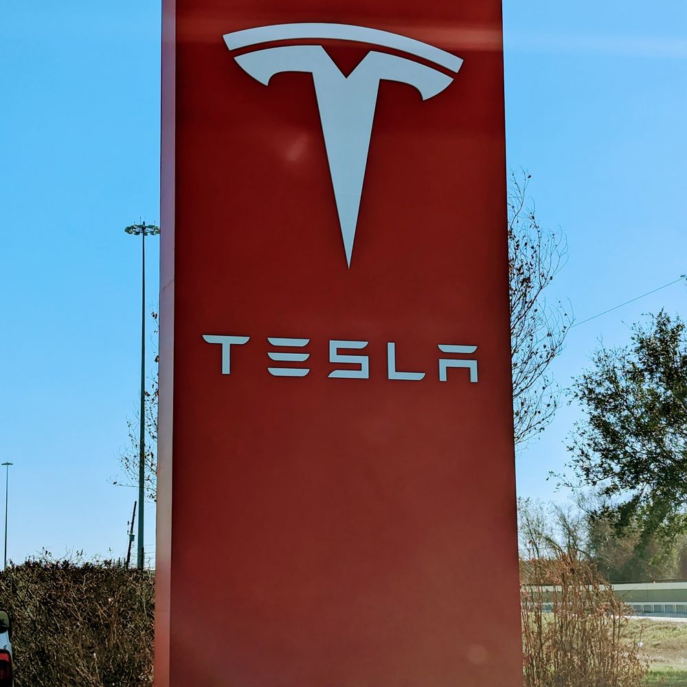 Tesla - Sign - Car Dealers Near Me - Houston, Texas Tesla - Sign - Car Dealers Near Me - Houston, Texas