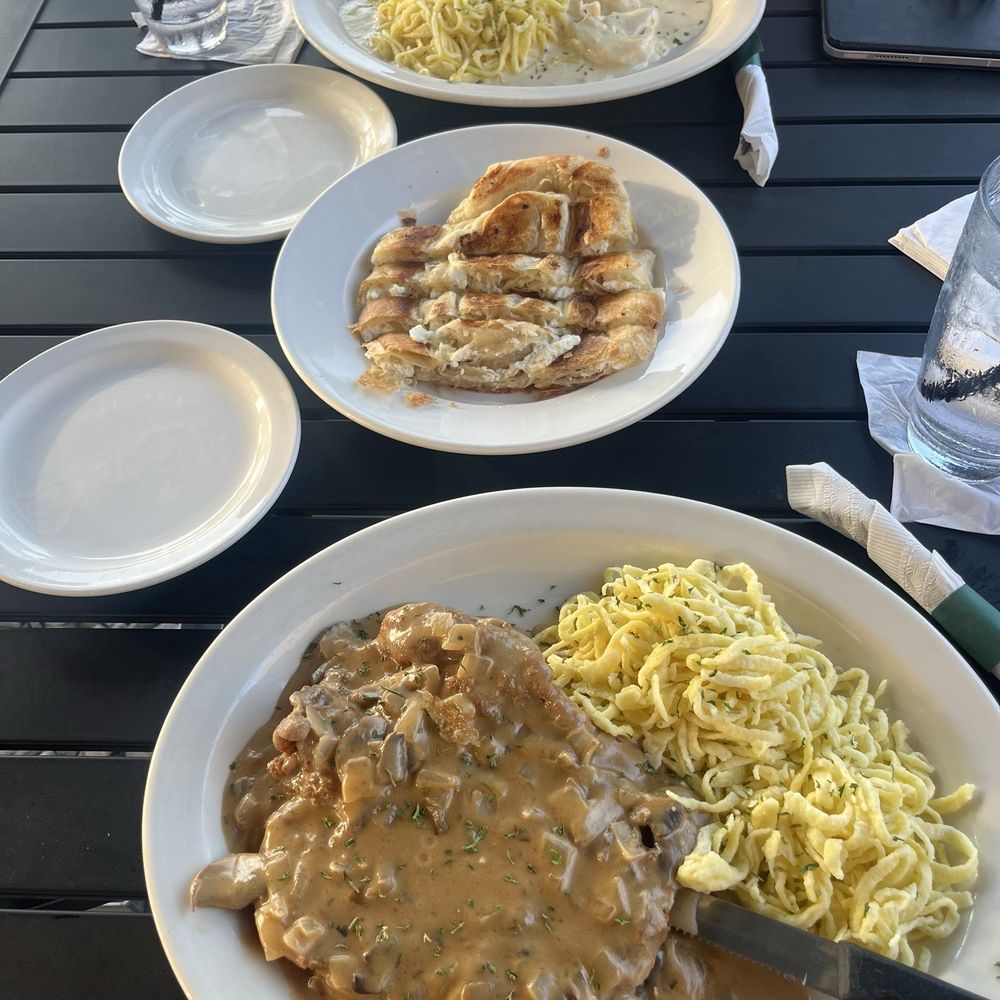 54. Geschnitzel 10. Burek with Cheese 55. Jaeger Schnitzel 54. Geschnitzel 10. Burek with Cheese 55. Jaeger Schnitzel