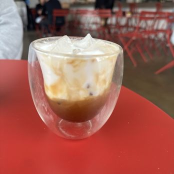 Izola - Iced coconut cream latte - Bakeries Near Me - San Diego, California