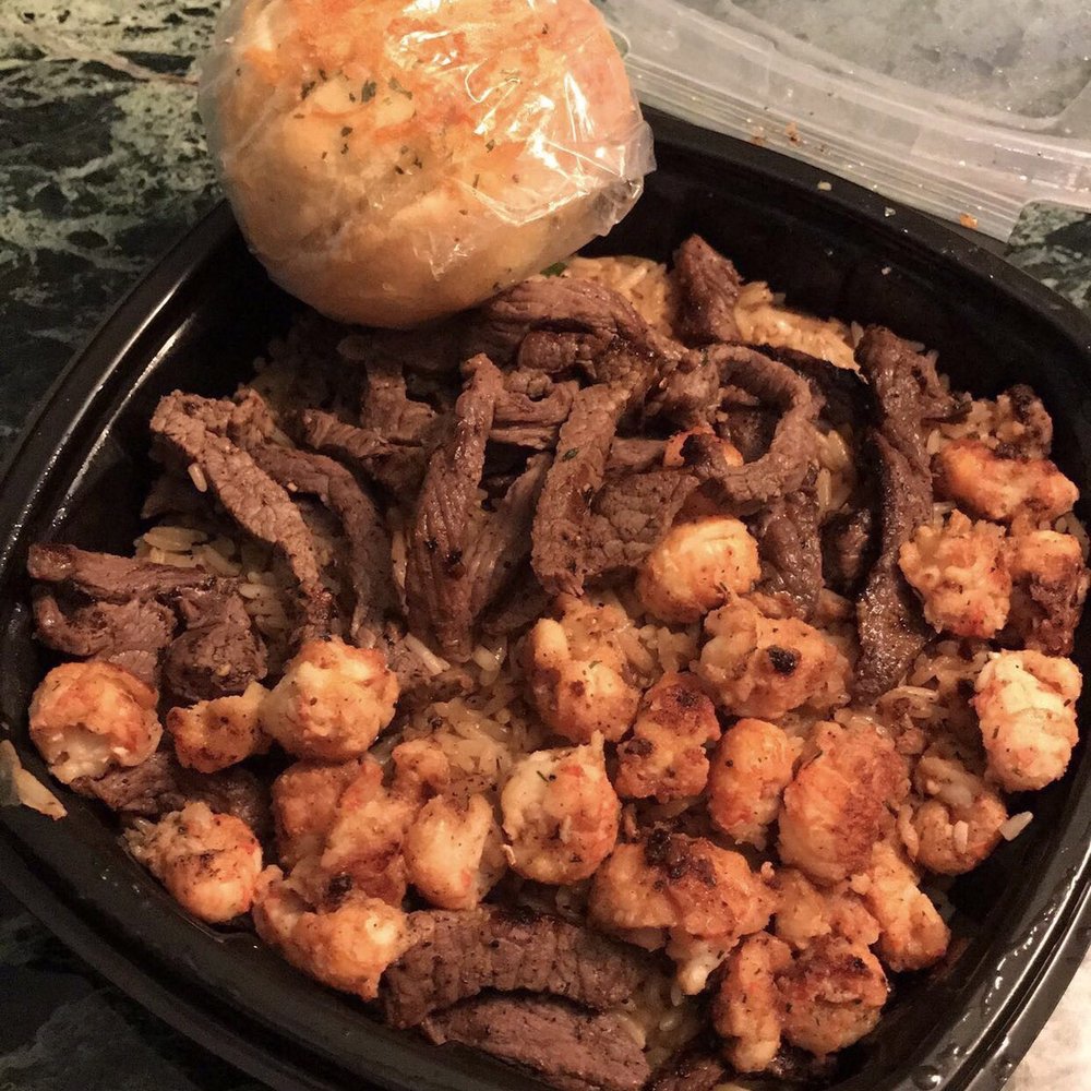 Pasta Bowl Restaurant - Lobster fried rice added steak - Soul Food Near Me - Detroit, Michigan Pasta Bowl Restaurant - Lobster fried rice added steak - Soul Food Near Me - Detroit, Michigan