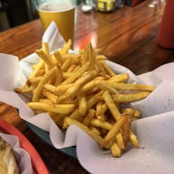 Brown Bear Saloon & Hotel - Best fries I've had in ages. Perfectly salted, piping hot, and just all out fantastic