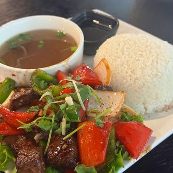 Pho Redbo - Shaken Beef with Rice - Vietnamese Near Me - Rolling Hills Estates, California