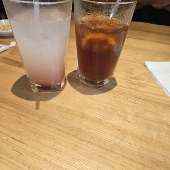 Carrabba's Italian Grill - Tea and raspberry lemonade. - Italian Near Me - Houston, Texas Carrabba's Italian Grill - Tea and raspberry lemonade. - Italian Near Me - Houston, Texas