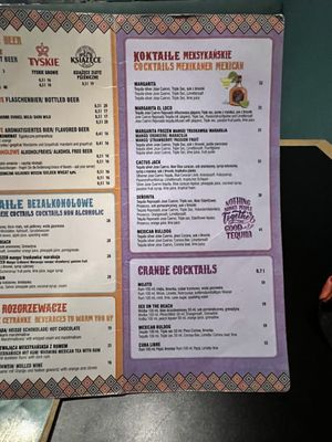 Menu photo 8 4 Locos Kołobrzeg, ZP