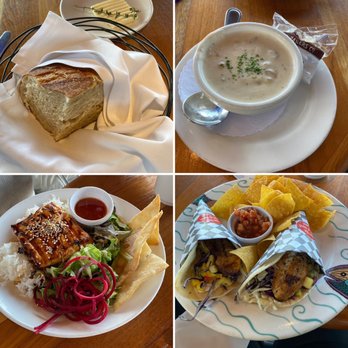 Anthony's Restaurant - Sourdough, Chowder cup, Salmon Ponzu bowl, rockfish tacos - Seafood Near Me - Bellingham, Washington Anthony's Restaurant - Sourdough, Chowder cup, Salmon Ponzu bowl, rockfish tacos - Seafood Near Me - Bellingham, Washington