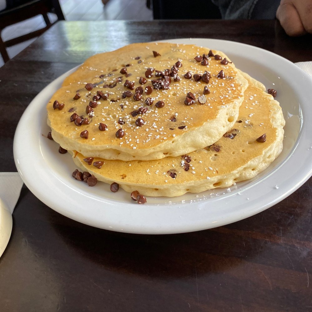 Bacon and Jam - Chocolate chip pancake goodness - Breakfast & Brunch Near Me - Chicago, Illinois Bacon and Jam - Chocolate chip pancake goodness - Breakfast & Brunch Near Me - Chicago, Illinois