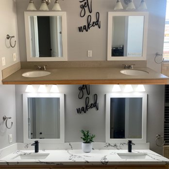 MJ Granite - Before and after! - Countertop Installation Near Me - Perris, California MJ Granite - Before and after! - Countertop Installation Near Me - Perris, California