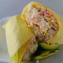 Grilled Fish Burrito