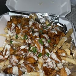 Smoked Soul Mobile Kitchen & Catering - Honey garlic fries (no cheese)