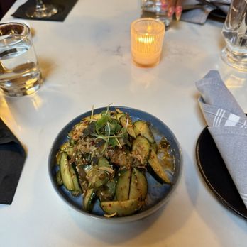 Silk Road - Cucumber Salad - Cocktail Bars Near Me - Portland, Oregon