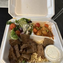 Gyro Express - Gyro meat lunch plate