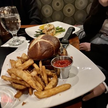 Baxters American Grille - Baxter's Pretzel Burger - American Near Me - Champaign, Illinois Baxters American Grille - Baxter's Pretzel Burger - American Near Me - Champaign, Illinois