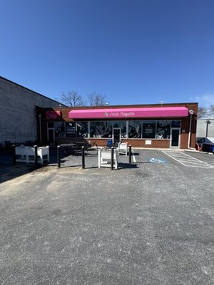 Fresh Baguette by null