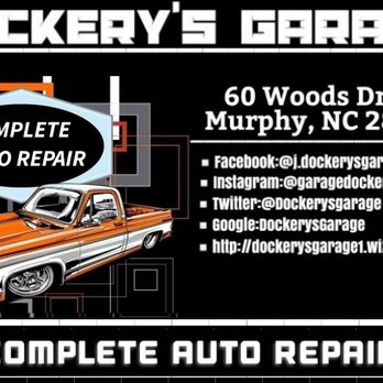 Dockery's Garage - Auto Repair Near Me - Murphy, North Carolina Dockery's Garage - Auto Repair Near Me - Murphy, North Carolina