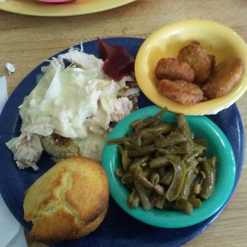 Ms Lois' - Turkey dresding. Green beans. Corn bread. Biscuit. Corn. Fried squash. - Diners Near Me - Franklin, North Carolina Ms Lois' - Turkey dresding. Green beans. Corn bread. Biscuit. Corn. Fried squash. - Diners Near Me - Franklin, North Carolina