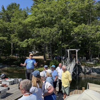 Eros Oyster - Farm tour on dock - Farms Near Me - MacMahan, Maine