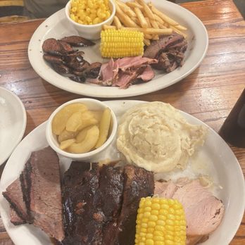 Shady Oak Barbeque & Grill - 3 Meat Combo - Barbeque Near Me - Fort Worth, Texas Shady Oak Barbeque & Grill - 3 Meat Combo - Barbeque Near Me - Fort Worth, Texas