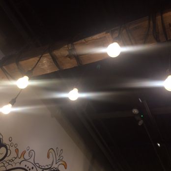 RAPPOURT - train track rails as light fixtures - Bars Near Me - Ann Arbor, Michigan RAPPOURT - train track rails as light fixtures - Bars Near Me - Ann Arbor, Michigan