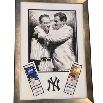Frame of Mind - NY YANKEE LOGO CUT OUT - Art Galleries Near Me - Ormond Beach, Florida Frame of Mind - NY YANKEE LOGO CUT OUT - Art Galleries Near Me - Ormond Beach, Florida