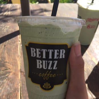 Better Buzz Coffee San Marcos - Matcha green tea buzz (blended) - Coffee & Tea Near Me - San Marcos, California Better Buzz Coffee San Marcos - Matcha green tea buzz (blended) - Coffee & Tea Near Me - San Marcos, California