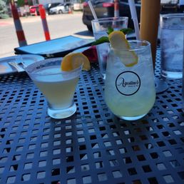 Lemon drop martini and lemoncello spritz Lemon drop martini and lemoncello spritz