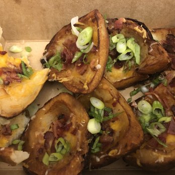 Sequoia Brewing - Potato Skins that weren't very cheesy - Brewpubs Near Me - Visalia, California Sequoia Brewing - Potato Skins that weren't very cheesy - Brewpubs Near Me - Visalia, California