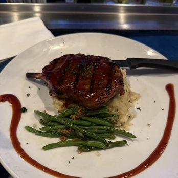 The Blue Sky Tavern - Pork chop garlic green and mashed potatoes - Beer Bar Near Me - Etters, Pennsylvania The Blue Sky Tavern - Pork chop garlic green and mashed potatoes - Beer Bar Near Me - Etters, Pennsylvania