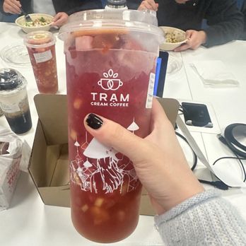 Tram Cream Coffee - Tropical Fruit Tea - Coffee & Tea Near Me - San Jose, California Tram Cream Coffee - Tropical Fruit Tea - Coffee & Tea Near Me - San Jose, California