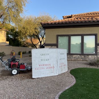 Green Desert Stump Grinding - Tree Services Near Me