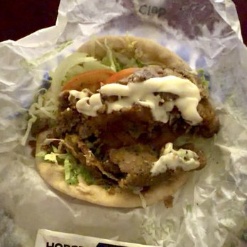 Arby's - My Greek Gyro.  I didn't even know how to eat it - Fast Food Near Me - Murrieta, California