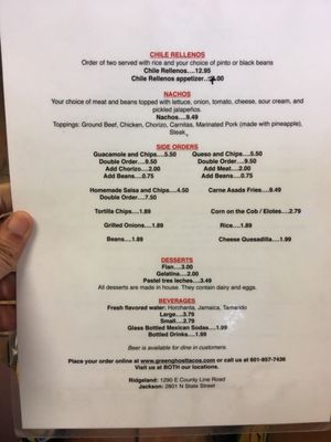 Menu photo 4 Green Ghost Tacos Ridgeland, MS