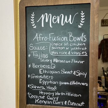 Halisi Africa - Afro-Fusion bowls menu - Cafes Near Me - Tallahassee, Florida Halisi Africa - Afro-Fusion bowls menu - Cafes Near Me - Tallahassee, Florida